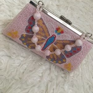 Handmade Beaded Clutch